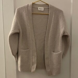 Aritzia Wilfred 100% Merino Wool Cardigan